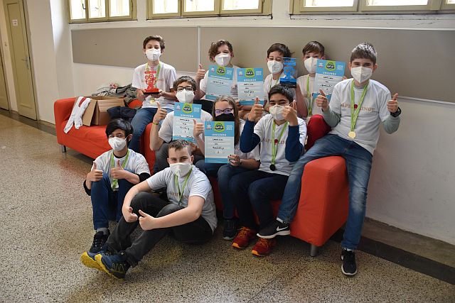 SAPHTLINGE bei der Europameisterschaft in Robotik