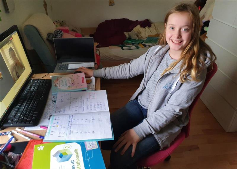 Das Distance Learning funktioniert super!