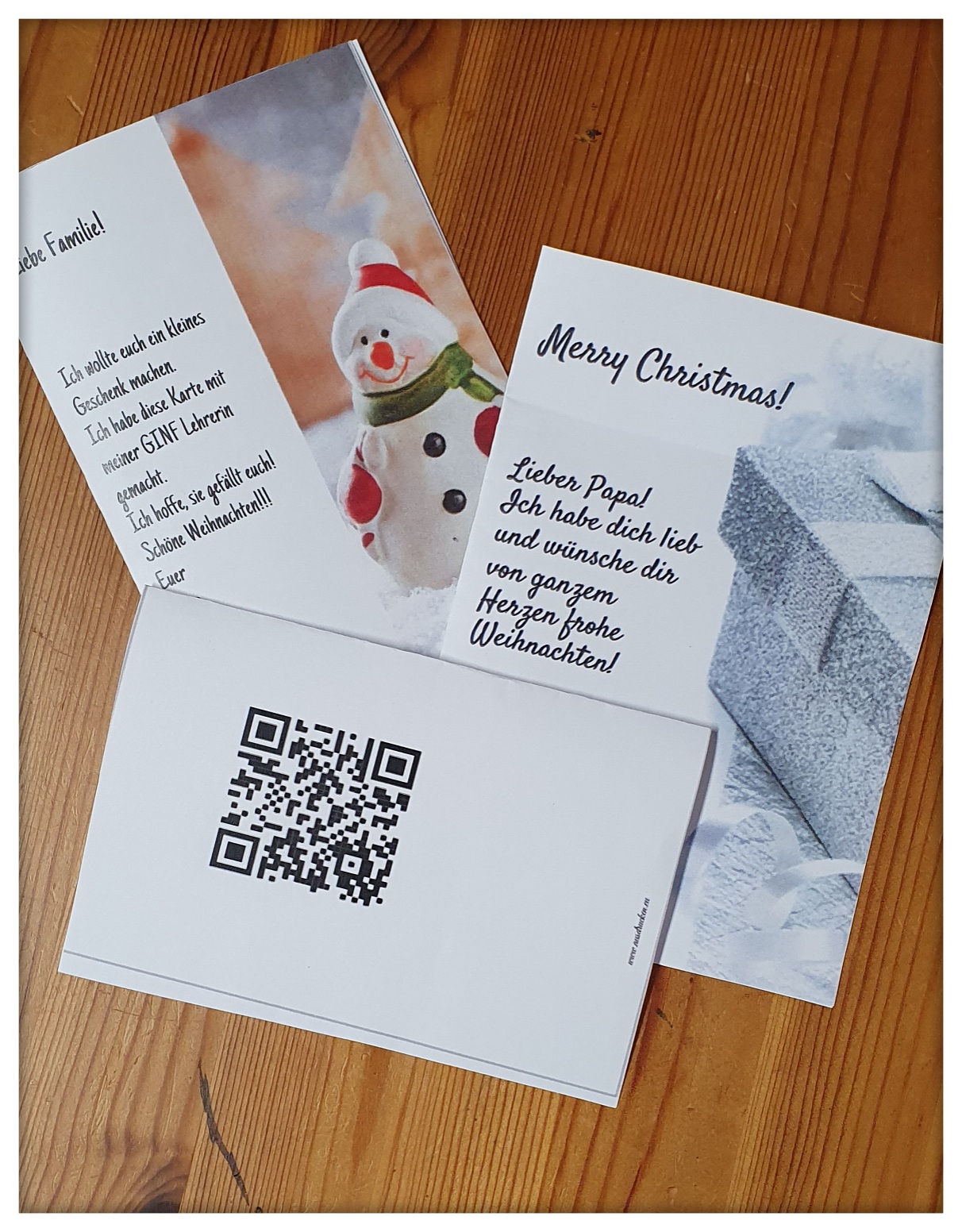 Digitale Weihnachtskarten 2