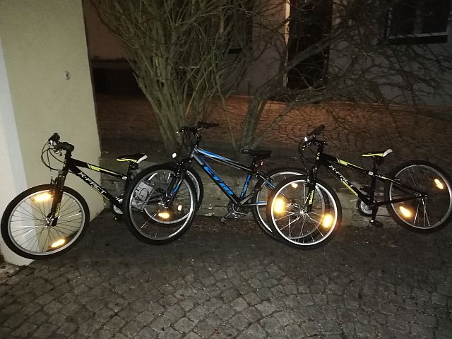 Weihnachts-Fahrräder für Stiefern!