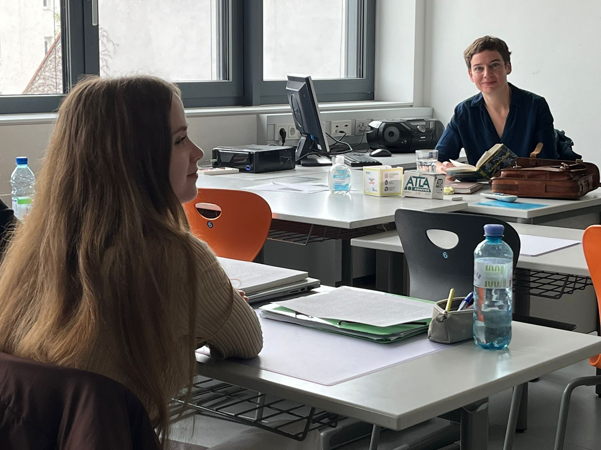 Schriftstellerin Simone Hirth zu Besuch