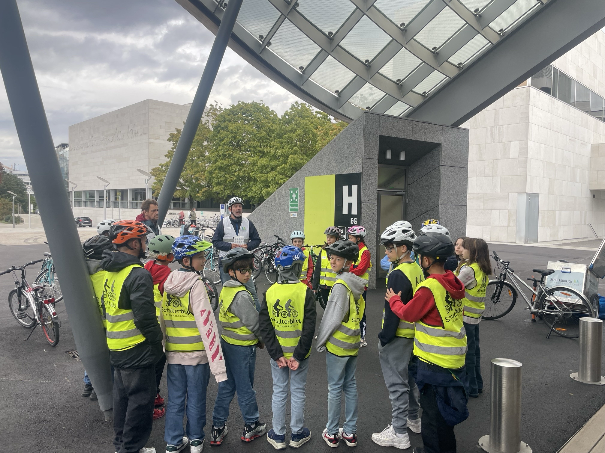 Radfahrtraining 1. Klassen