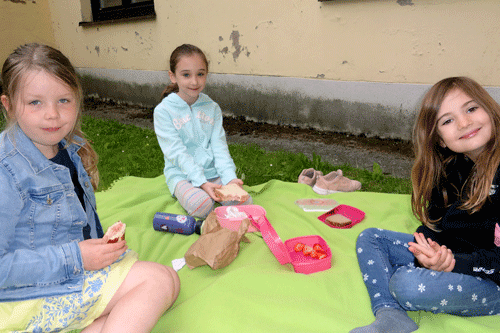 Picknick mit Sicherheitsabstand